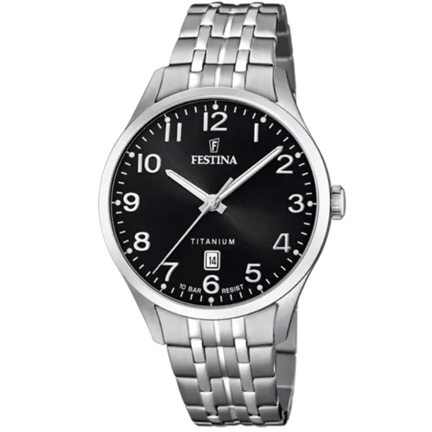 Festina F20466/3 Titan Analog Herrenuhr von Festina