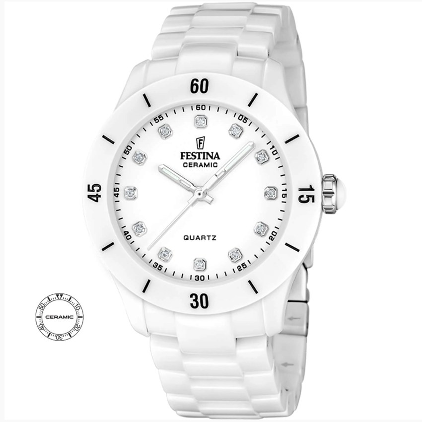 Festina F20720/2 Ceramic Damenuhr Festina F20720/2 Ceramic Damenuhr von Festina