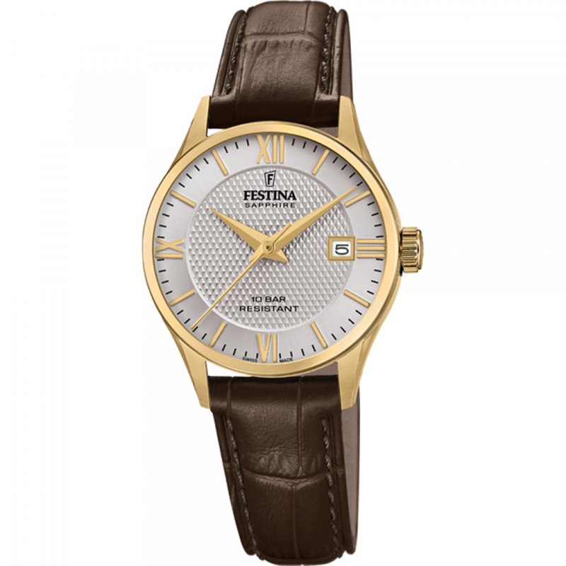 Festina Swiss Made F20011/2 Sapphire Damenuhr von Festina