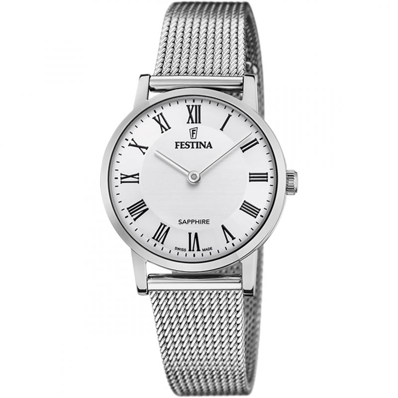 Festina Swiss Made F20015/4, Sapphire Weiss Damenuhr Festina Swiss Made F20015/4, Sapphire Weiss Damenuhr von Festina