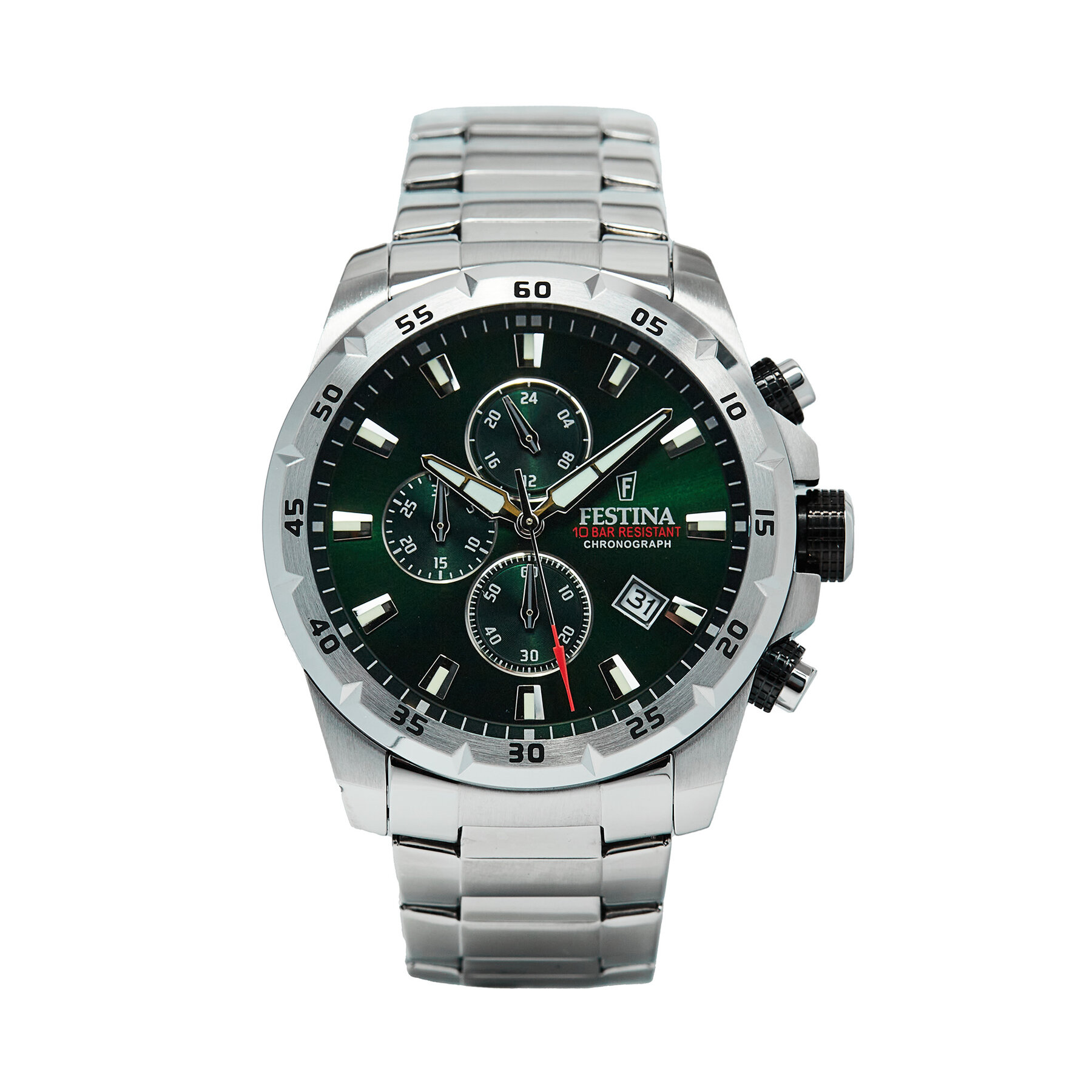 Uhr Festina Chrono Sport 20463/3 Silver/Green von Festina