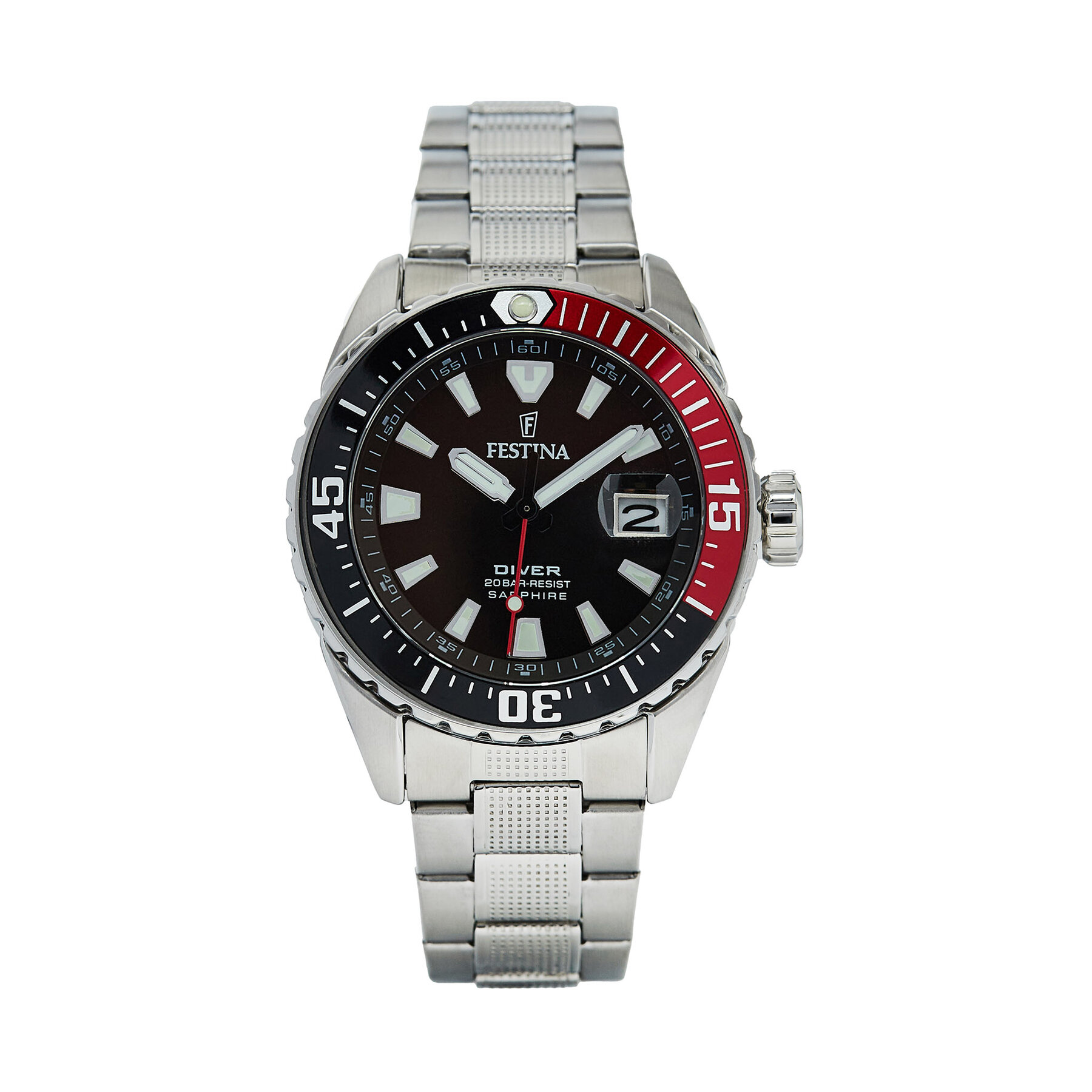 Uhr Festina The Originals Diver 20669/6 Black/Silver von Festina