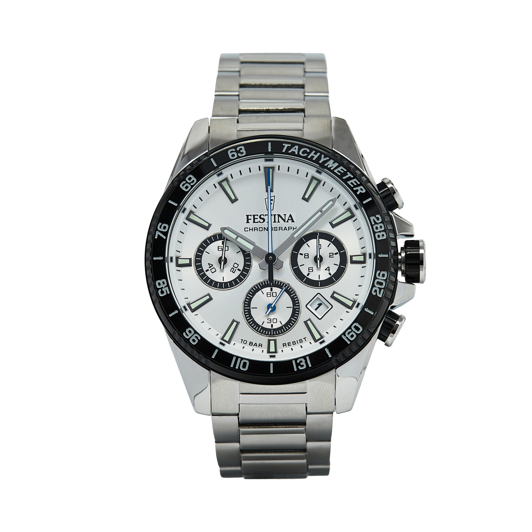 Uhr Festina Timeless Chronograph F20560/1 Silver/White von Festina