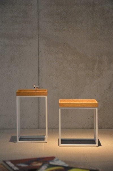 Fiam Beistelltisch »pino«, in verschiedenen Gestellfarben, mit abnehmbaren Tablett, Höhe 45 cm Fiam Beistelltisch »pino«, in verschiedenen Gestellfarben, mit abnehmbaren Tablett, Höhe 45 cm von Fiam