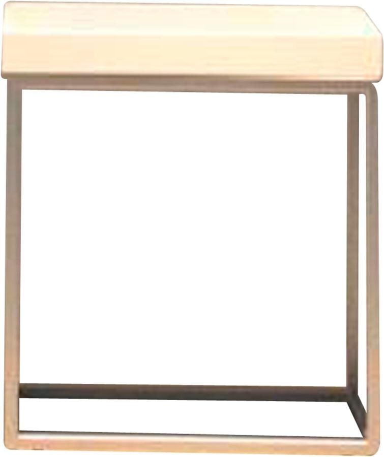 Fiam Beistelltisch »pino«, in verschiedenen Gestellfarben, mit abnehmbaren Tablett, Höhe 45 cm von Fiam