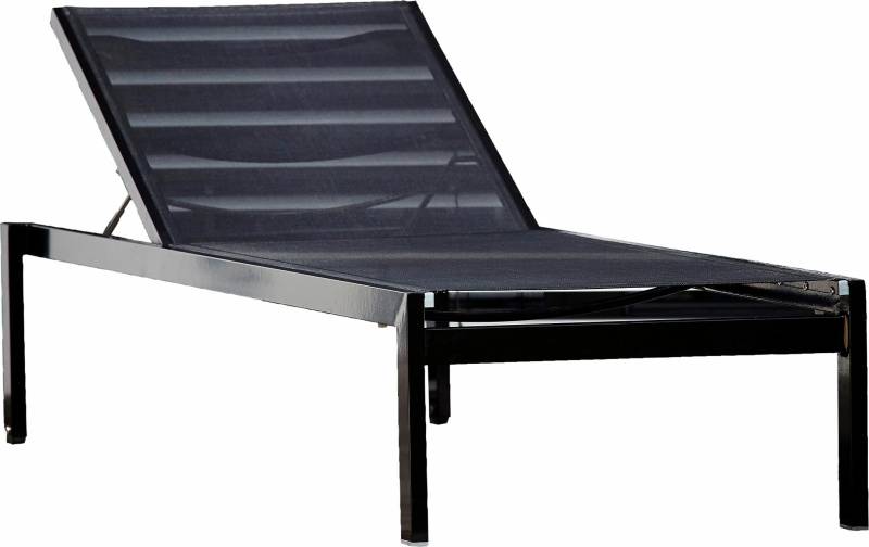 Fiam Gartenliege »quadrato«, aus Aluminium, mit Rollen, stapelbar von Fiam