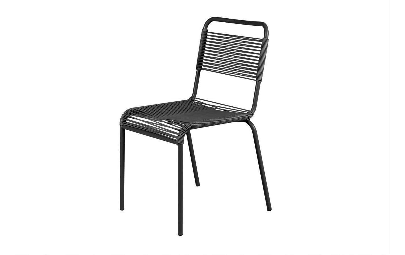Fiam Gartenstuhl »Maya, Schwarz, 4er-Set« Fiam Gartenstuhl »Maya, Schwarz, 4er-Set« von Fiam