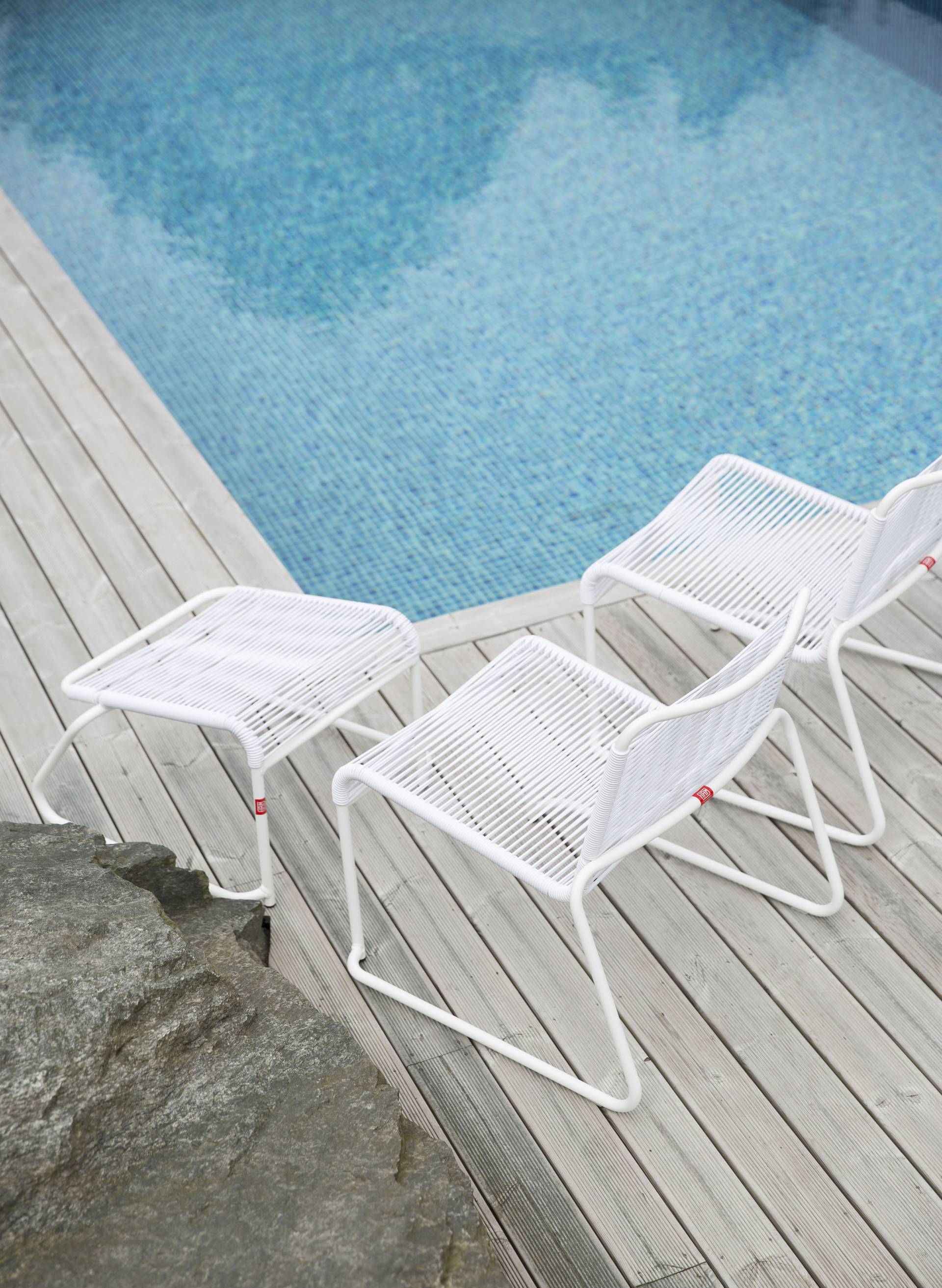 Fiam Hocker »Fiam«, fiam lido, im Retro-Look, in 3 Farben, Breite ca. 53 cm Fiam Hocker »Fiam«, fiam lido, im Retro-Look, in 3 Farben, Breite ca. 53 cm von Fiam