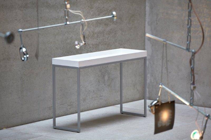 Fiam Konsolentisch »pizzo«, in verschiedenen Gestellfarben, Breite 80 cm von Fiam