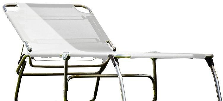 Fiam Relaxliege »fiam amigo big«, Dreibeinliege mit 3-fach verstellbarer Rückenlehne von Fiam