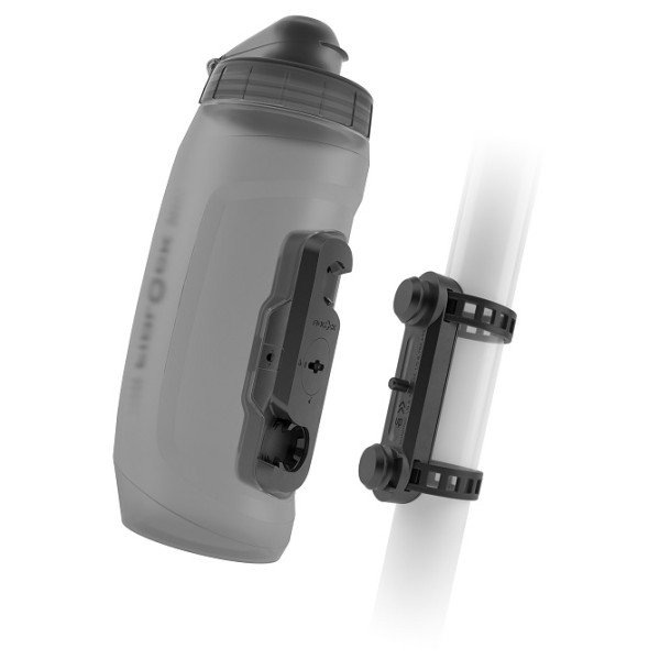 Fidlock - Twist Bottle 590 + Uni Base - Bidon Gr 590 ml grau von Fidlock