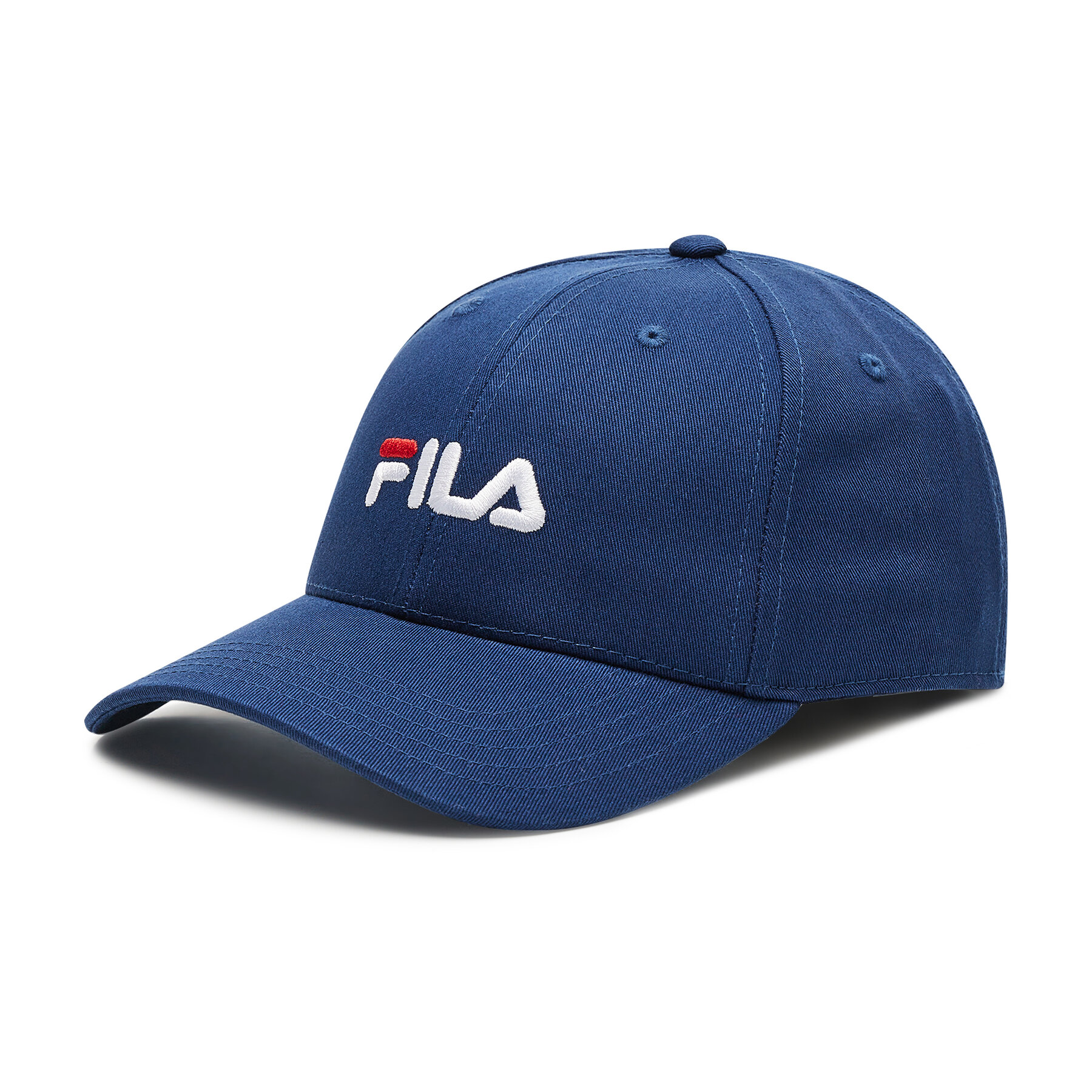 Cap Fila Brasov 6 Panel Cap With Linear Logo Strap Back FCU0019 Medieval Blue 50001 von Fila