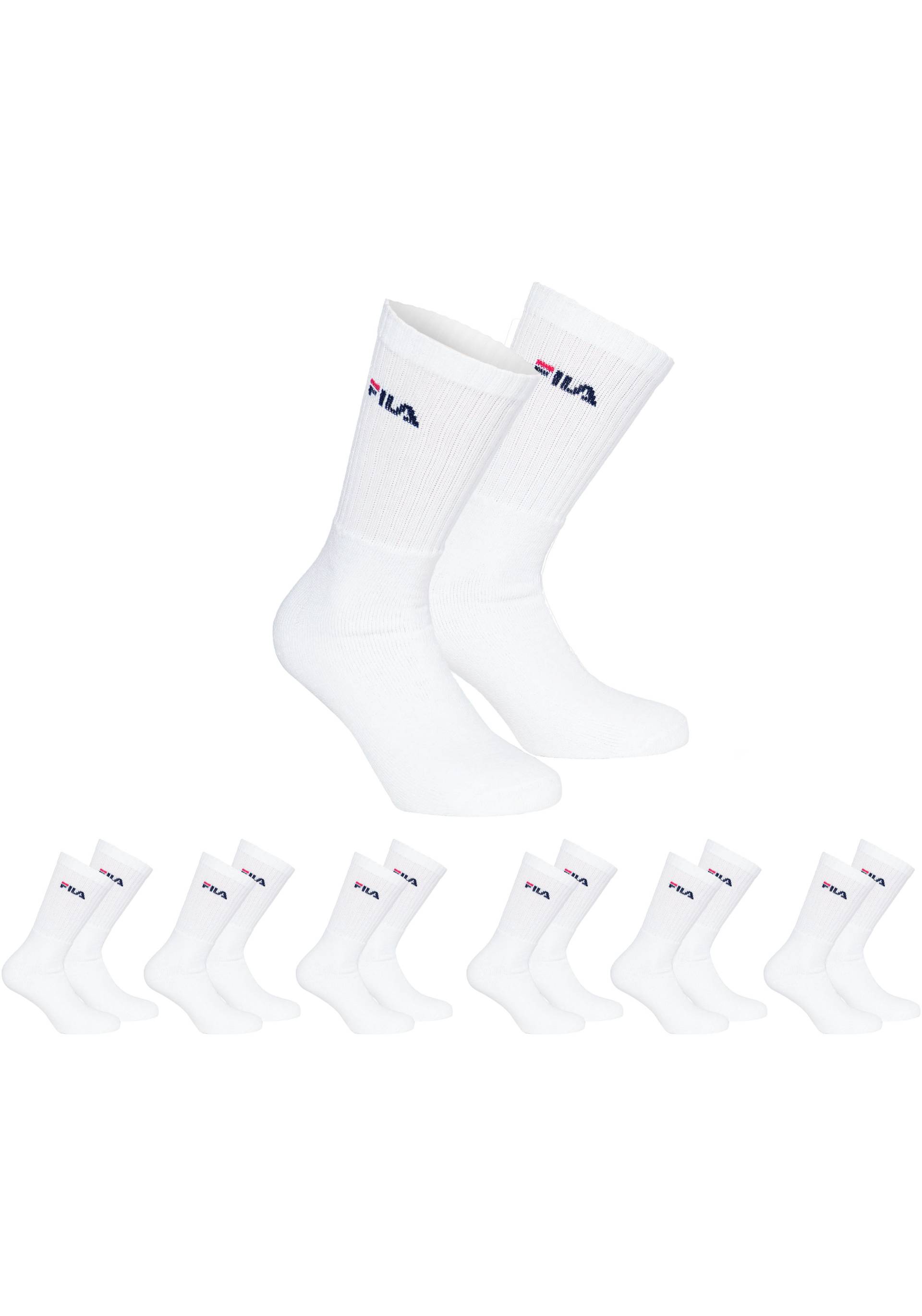 Fila Basicsocken, (6er Pack), mit eingestrickem Logo von Fila