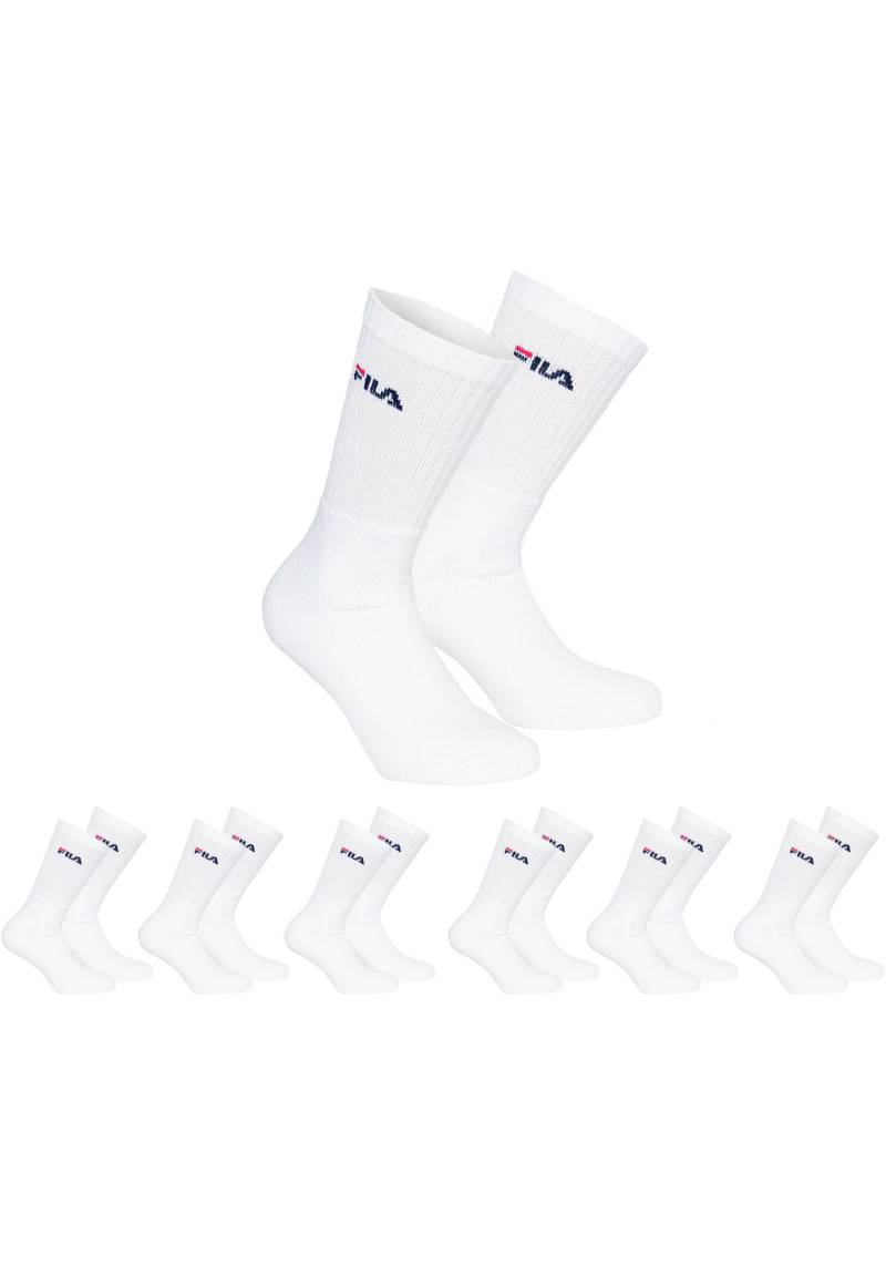 Fila Basicsocken, (6er Pack), mit eingestrickem Logo von Fila