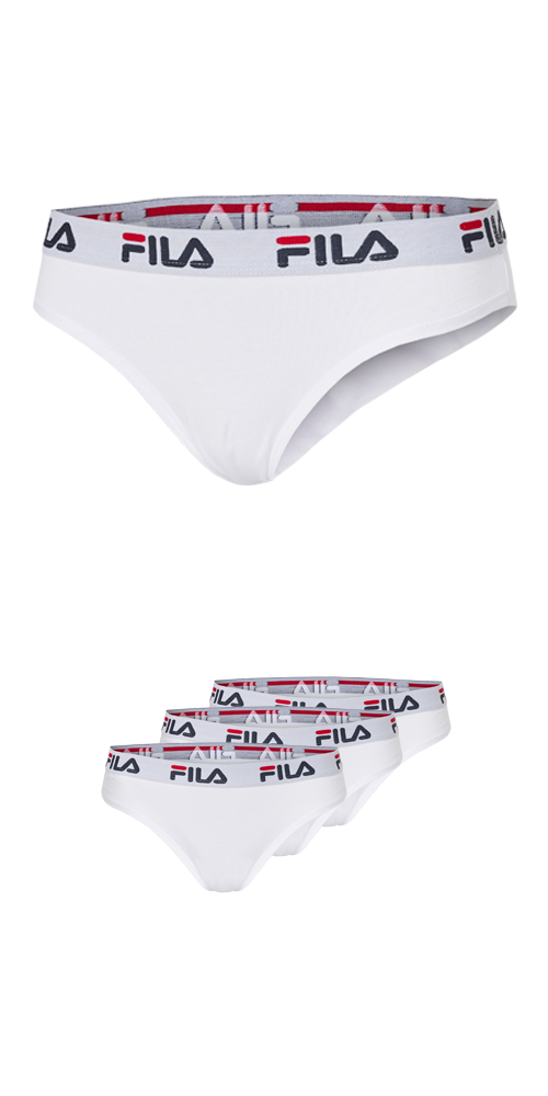 Fila Brasilslip »WOMAN BRAZILIAN SLIP«, (3er Pack), mit elastischem Logobund von Fila