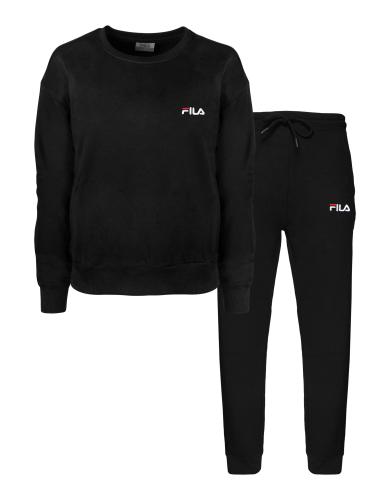 Fila Homewear Set Pullover und Hose - black (Grösse: M) von Fila