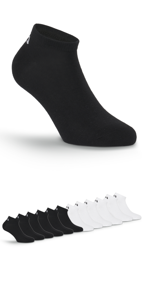 Fila Kurzsocken »UNISEX INVISIBLE PLAIN SOCKS«, (12 Paar) von Fila