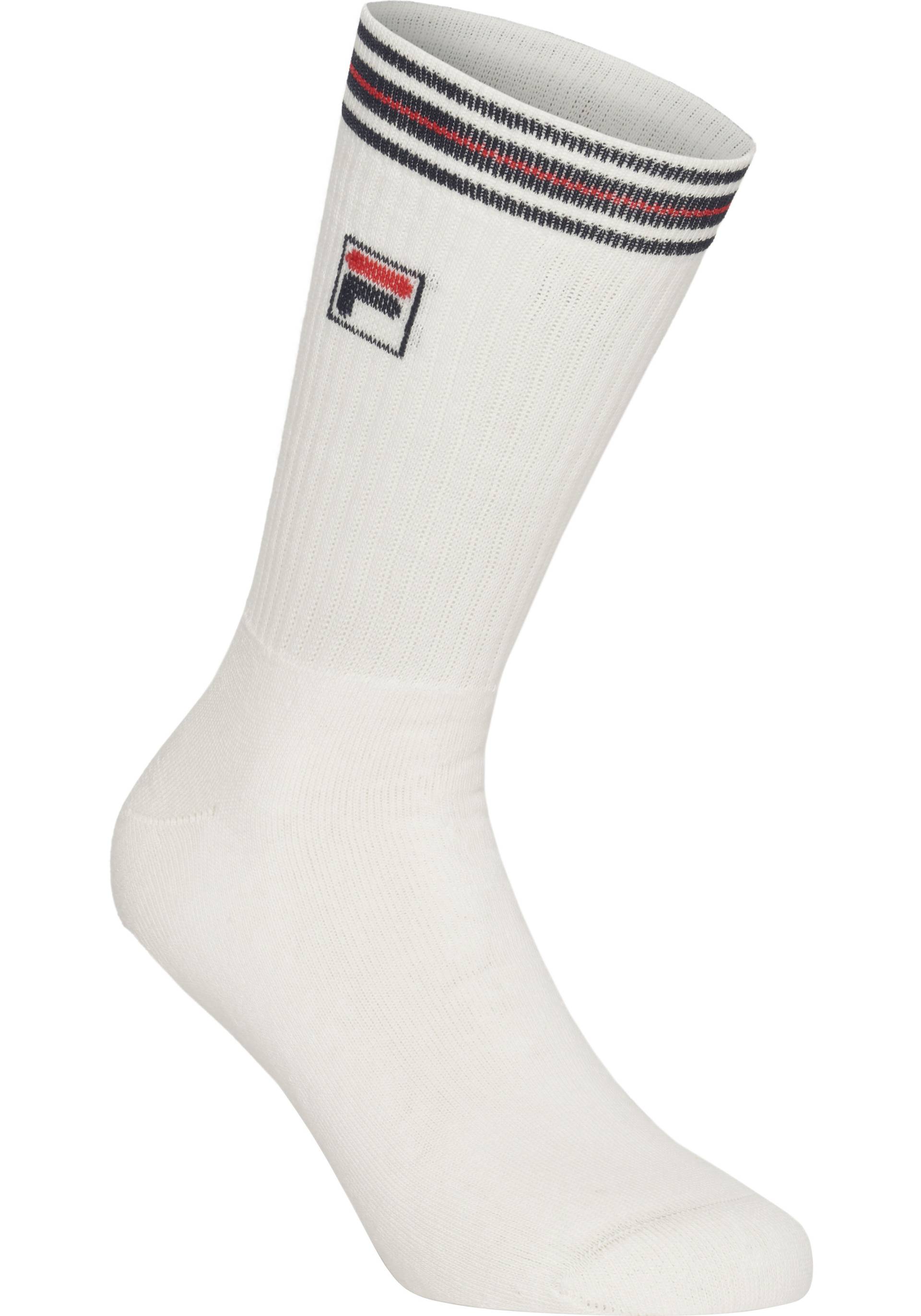 Fila Sportsocken, (4 Paar), sportliches Design mit Logodetail von Fila