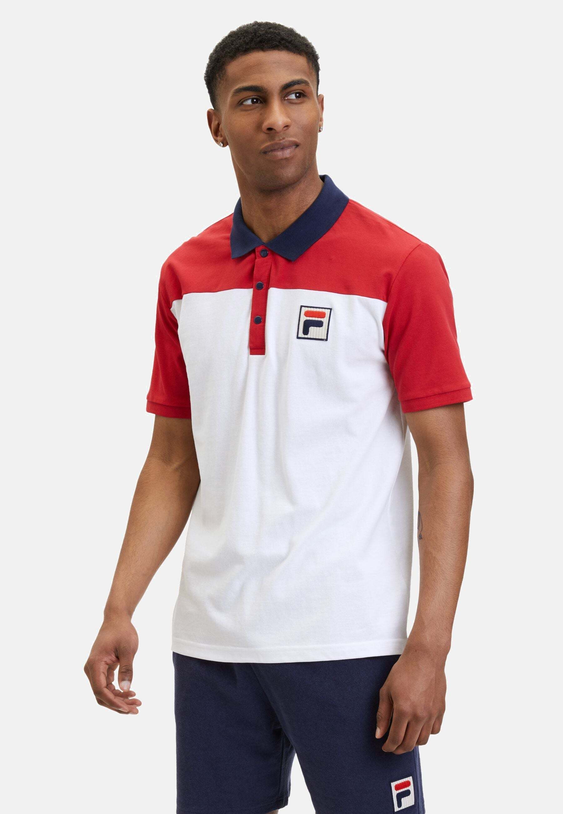 Fila Poloshirt »FILA Polos Lianshan Blocked Polo Shirt« von Fila