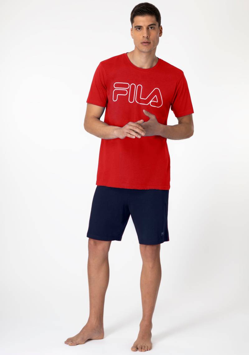 Fila Pyjama, (2-tlg.), mit bequemen Shorts inklusive von Fila