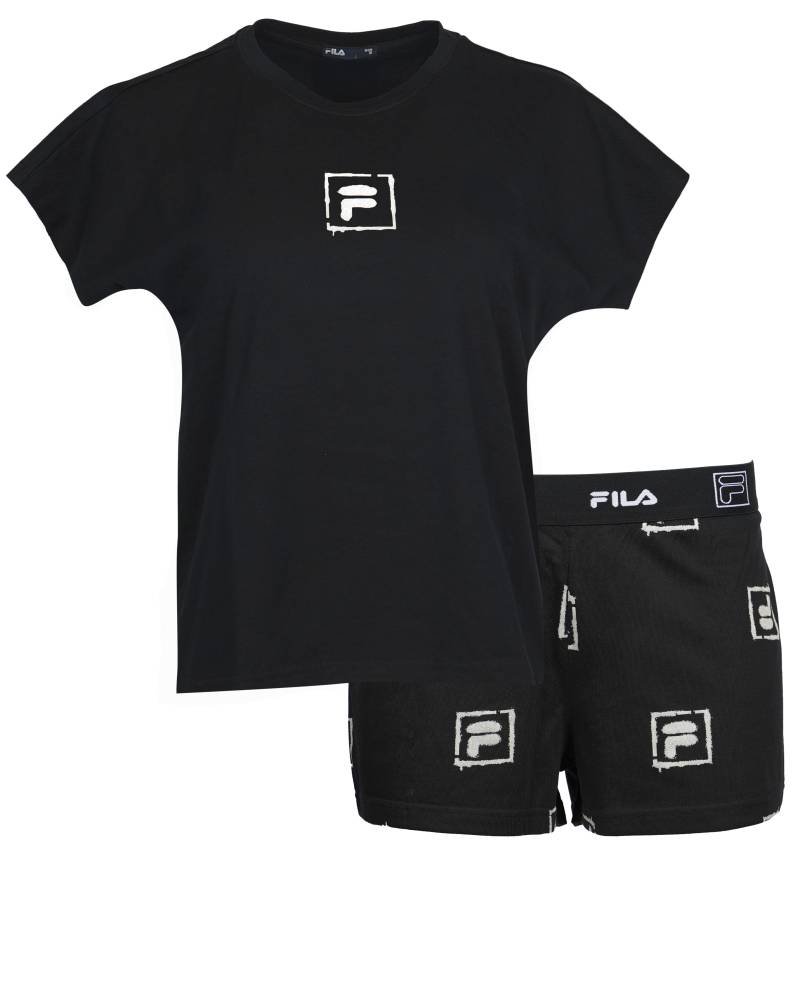 Fila Pyjama, (Set, 2 tlg.), mit auffälligem Logodruck von Fila