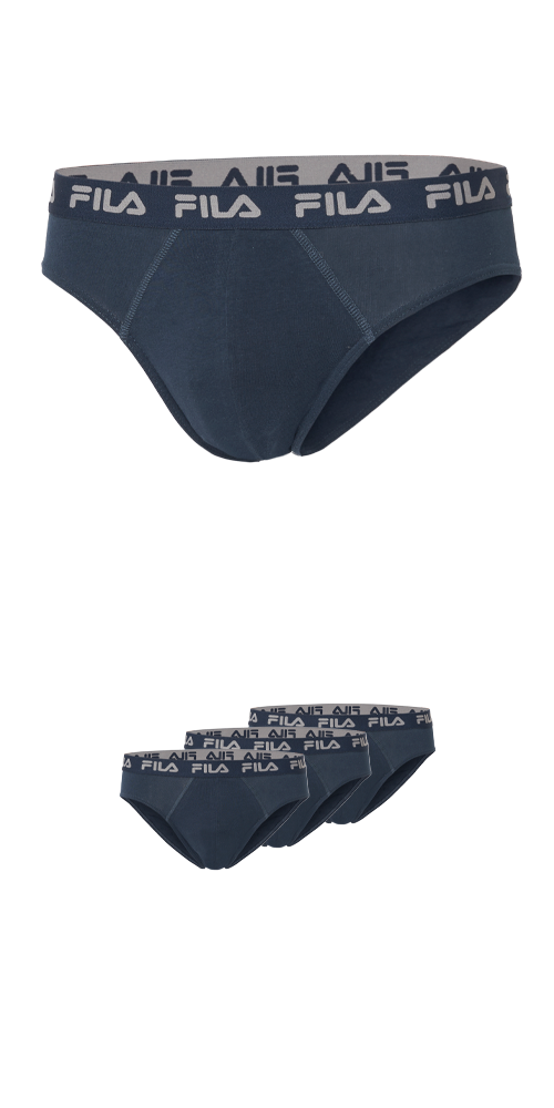 Fila Slip »MAN BRIEF«, (3er Pack), elastischer Logobund von Fila
