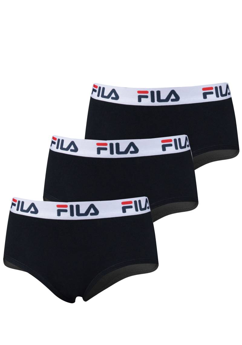 Fila Retro Pants »WOMAN CULOTTE«, (3er Pack), elastischer Logobund von Fila
