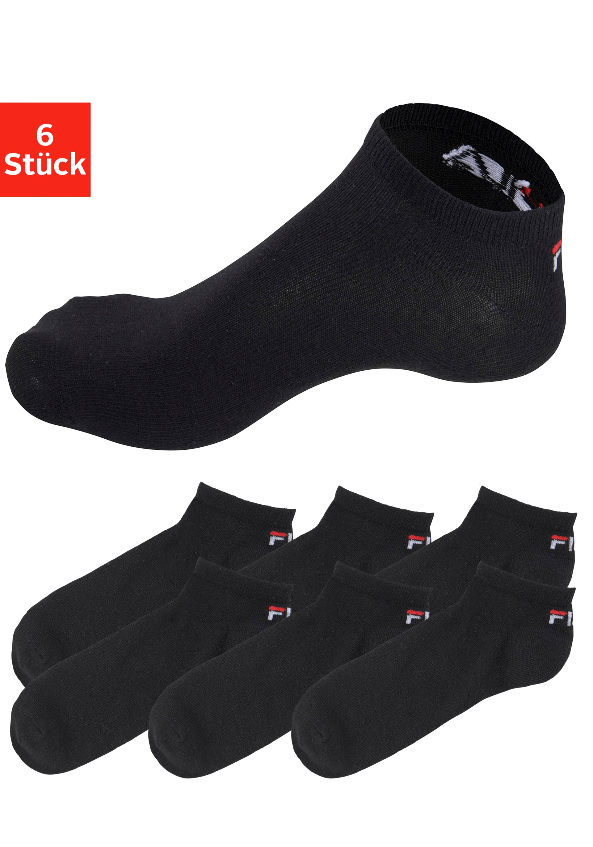 Fila Sneakersocken, (6 Paar), mit eingestricktem Logo von Fila