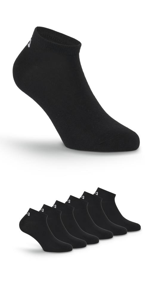 Fila Sneakersocken »UNISEX INVISIBLE PLAIN SOCKS«, (6 Paar), mit eingestricktem Logo von Fila
