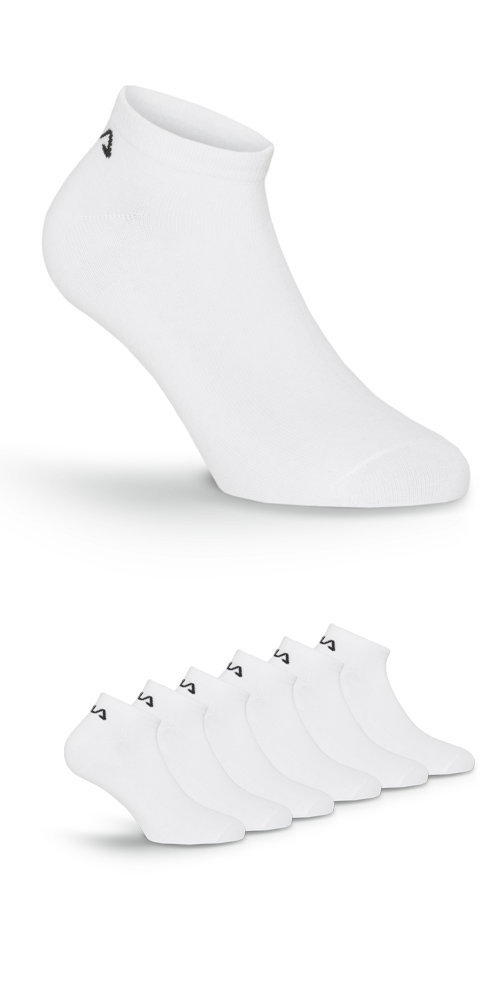 Fila Sneakersocken »UNISEX INVISIBLE PLAIN SOCKS«, (6 Paar), mit eingestricktem Logo von Fila