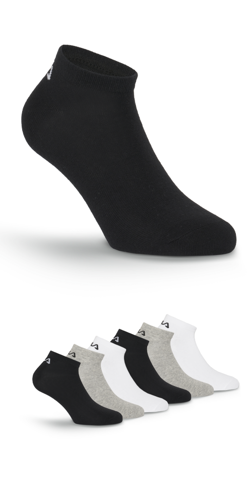 Fila Sneakersocken »UNISEX INVISIBLE PLAIN SOCKS«, (6 Paar), mit eingestricktem Logo von Fila