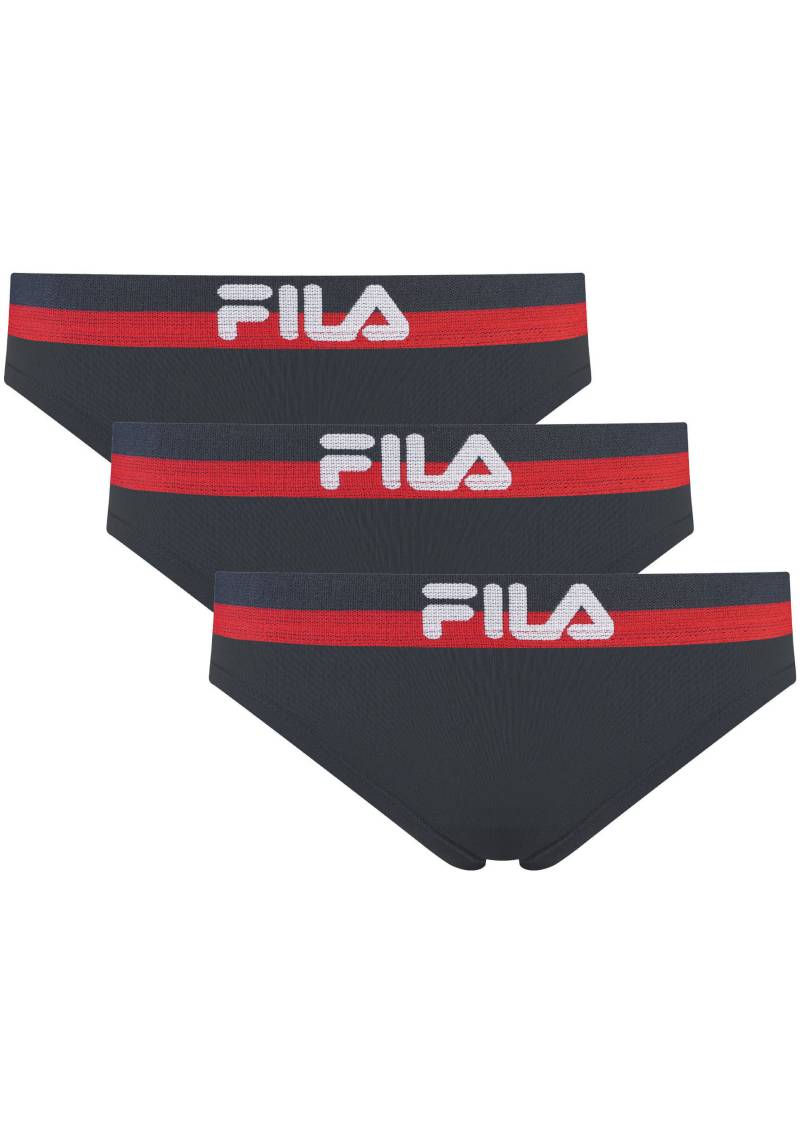 Fila String, (3er Pack), elastischer Logobund von Fila