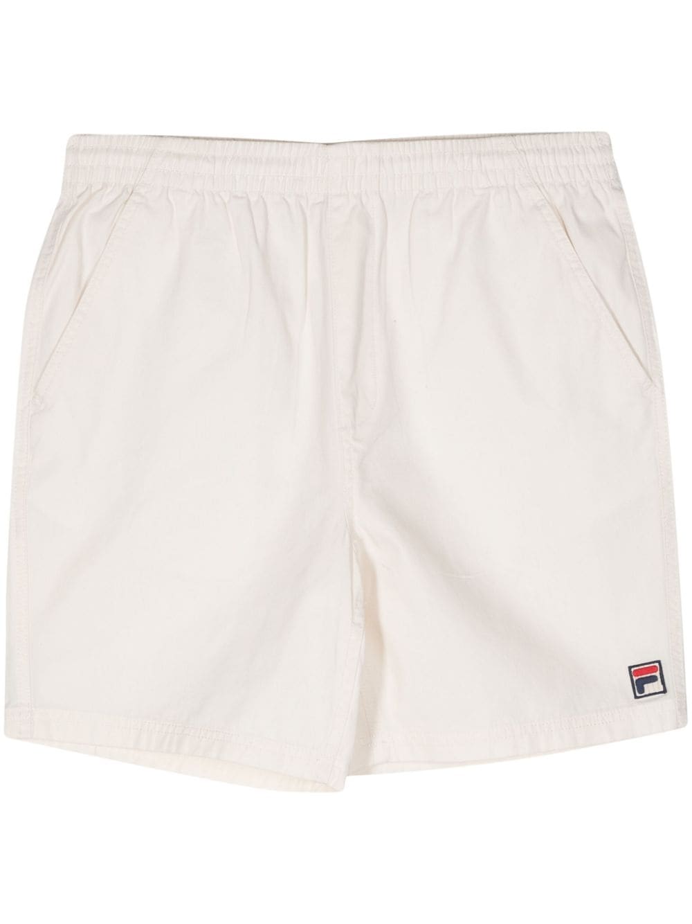 Fila Venter logo-appliqué chino shorts - Neutrals von Fila