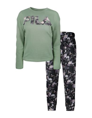 Fila Woman Interlock Pyjamas - sage (Grösse: M) von Fila