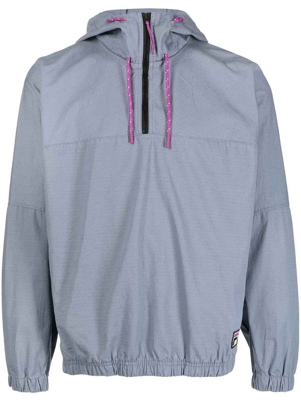 Fila hooded cotton zipped pullover jacket - Blue von Fila