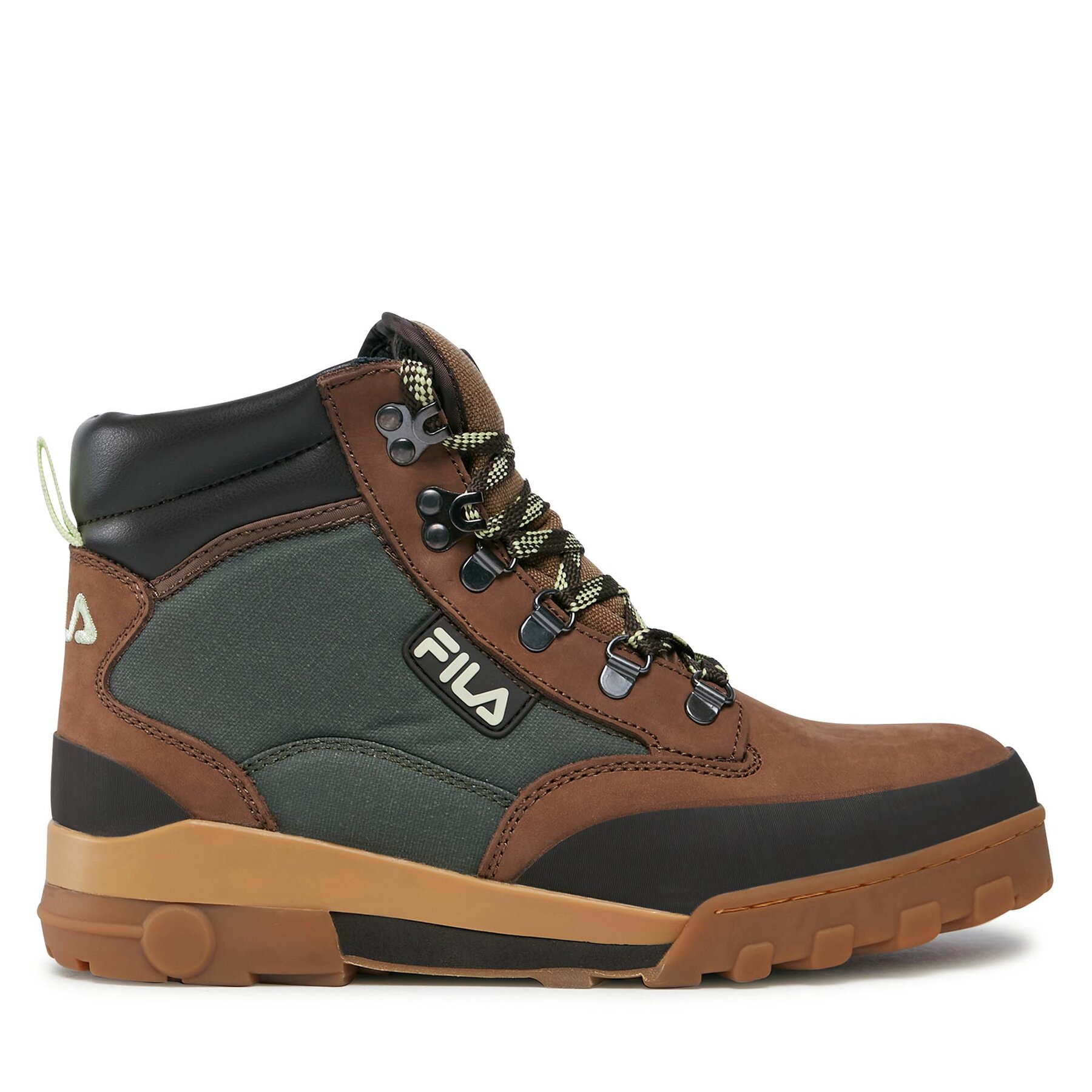 Schnürstiefeletten Fila Grunge Ii Cvs Mid FFM0267.73079 Partridge/Shadow Lime von Fila