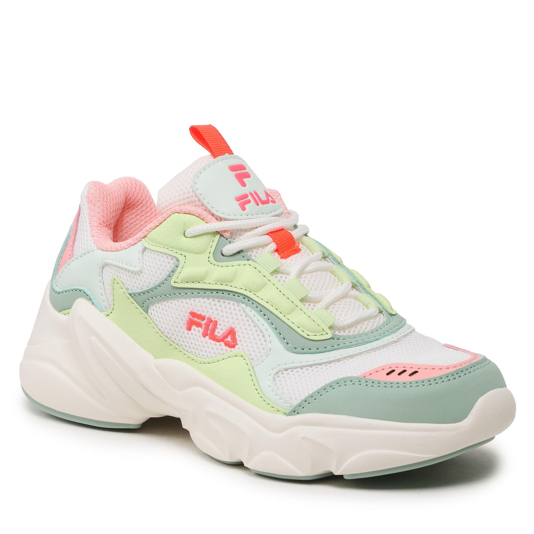 Sneakers Fila Collene Cb Kids FFK0083.13229 Marshmallow/Lime Cream von Fila