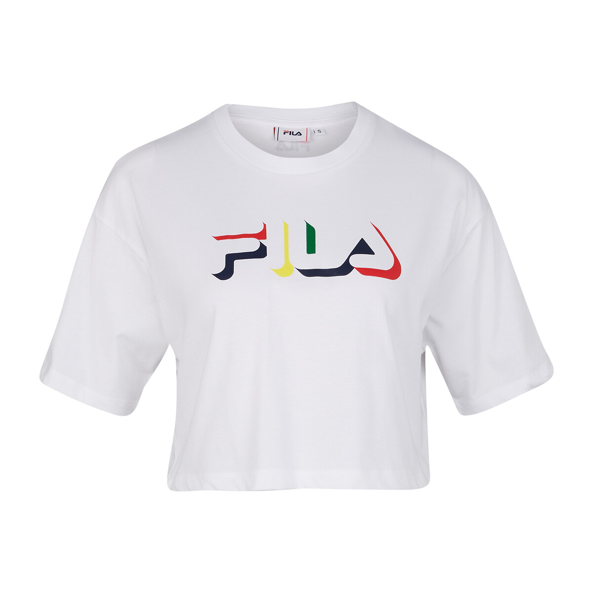 T-Shirt Boituva, mehrfarbiges Logo von Fila