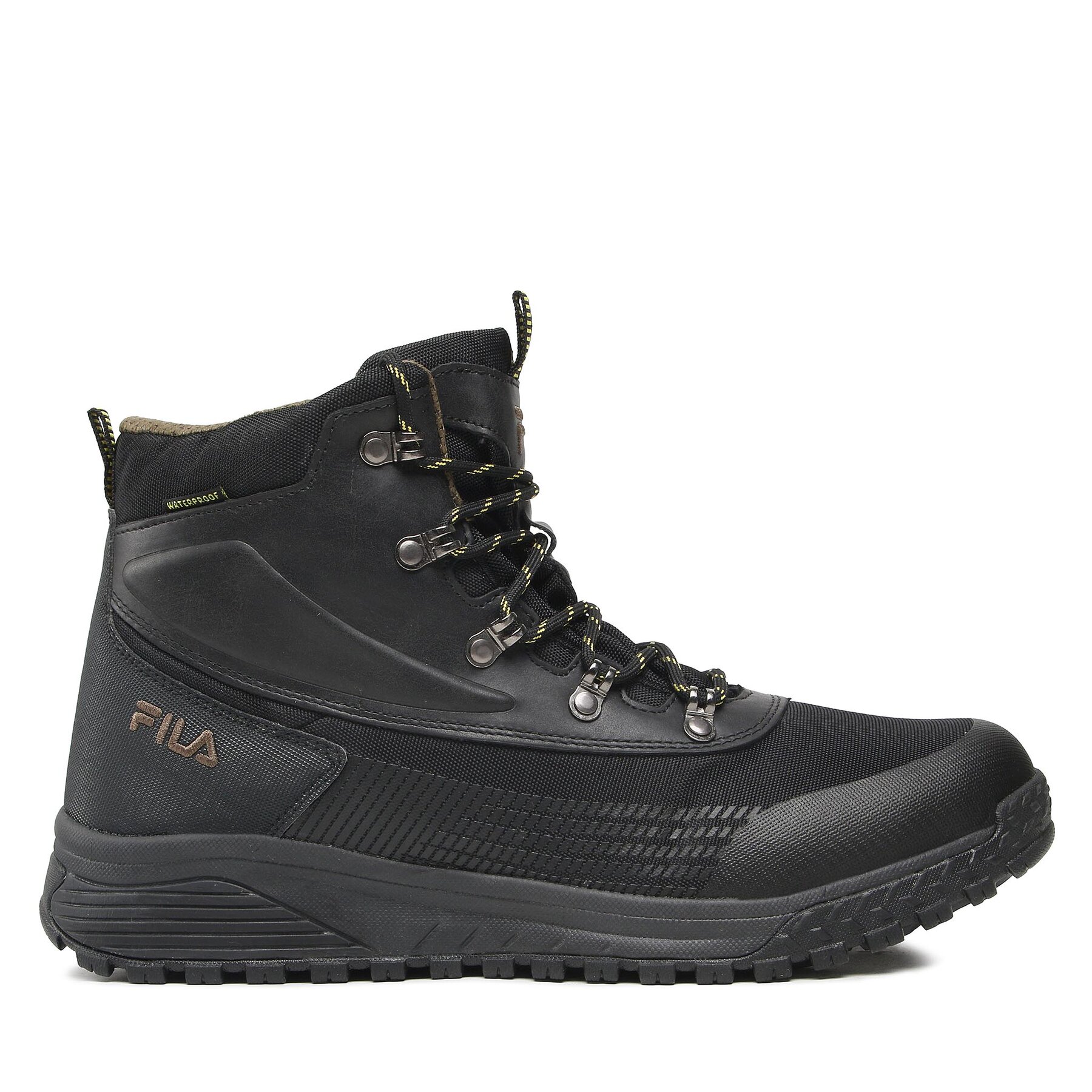 Trekkingschuhe Fila Hikebooster Mid FFM0166.83163 Black/Warm Olive von Fila