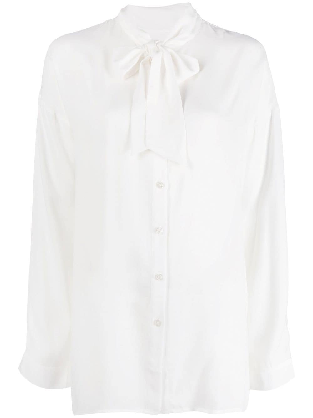 Filippa K Amelia pussy-bow shirt - White von Filippa K
