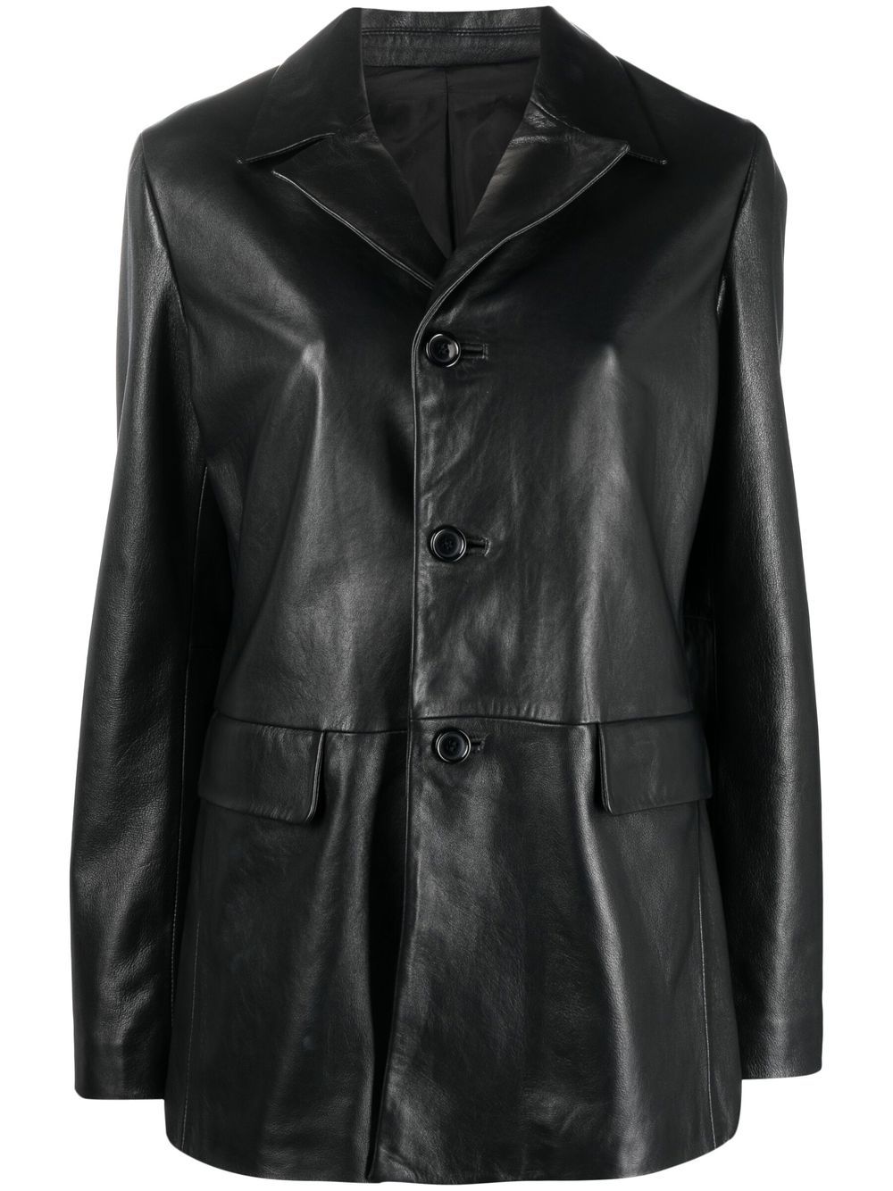 Filippa K Ara nappa leather jacket - Black von Filippa K