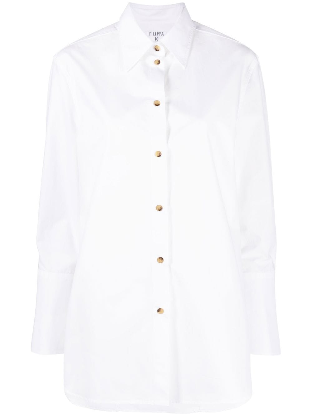 Filippa K Joelle organic-cotton long-sleeve shirt - White von Filippa K