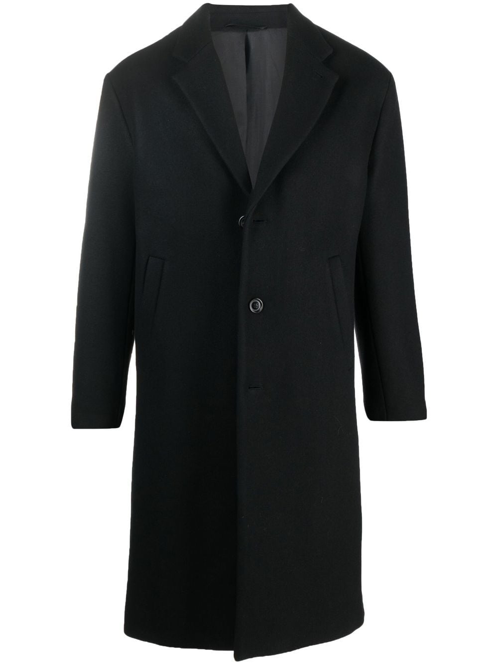 Filippa K London single-breasted coat - Black von Filippa K