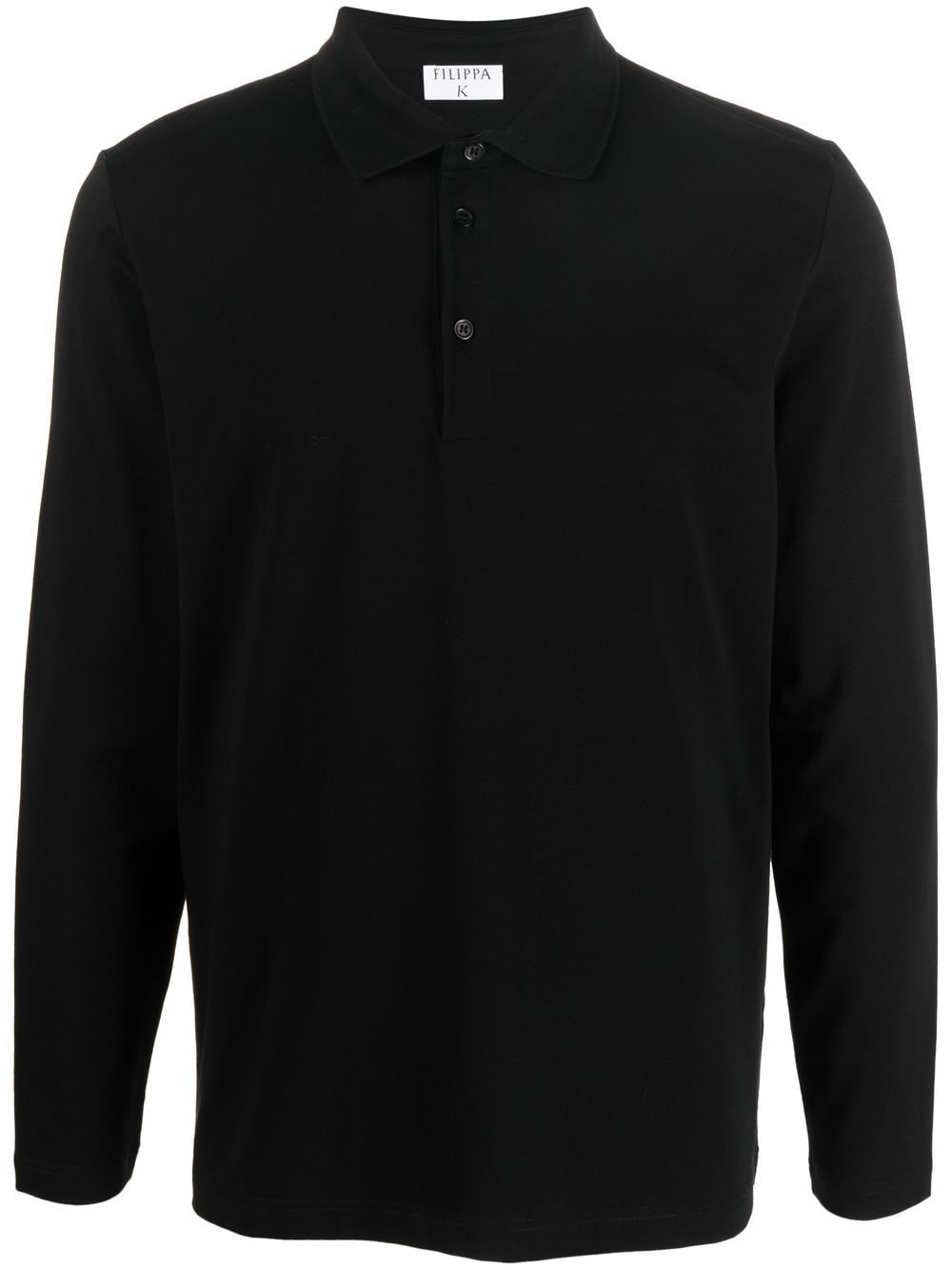 Filippa K M.Luke polo shirt - Black von Filippa K