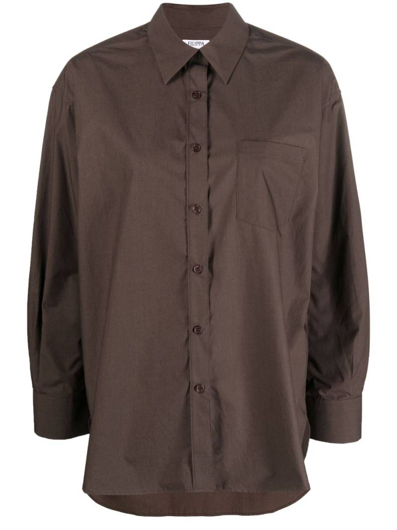 Filippa K Sammy chest-pocket shirt - Brown von Filippa K