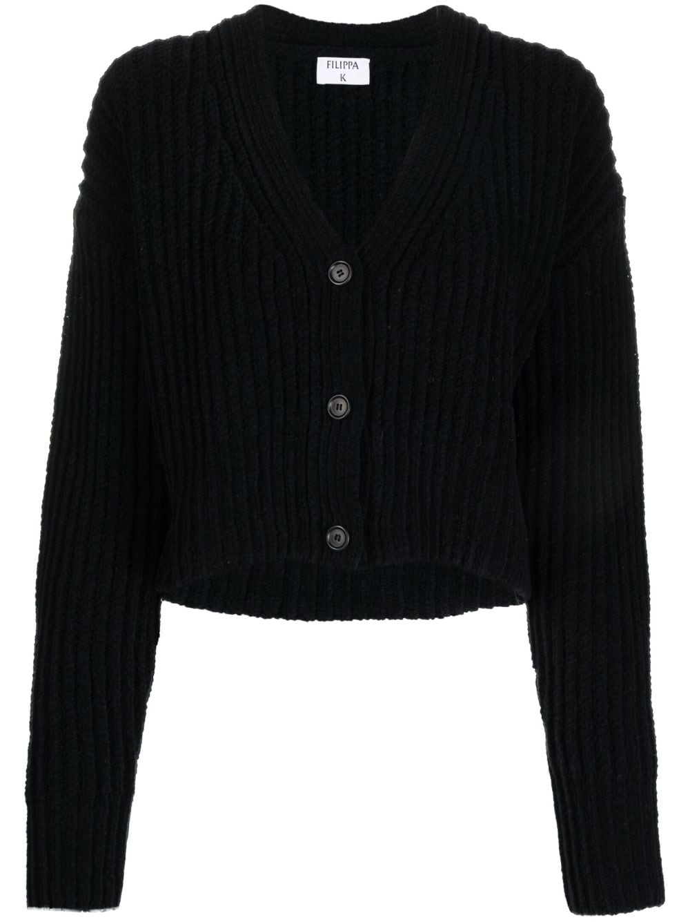 Filippa K V-neck chunky-knit cardigan - Blue von Filippa K