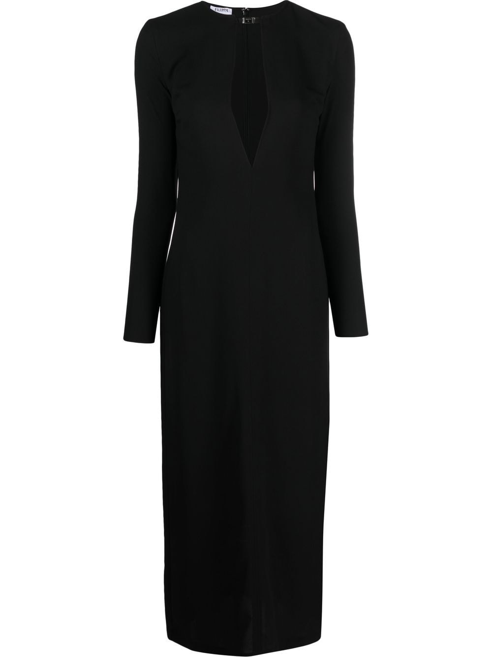 Filippa K cut-out maxi dress - Black von Filippa K