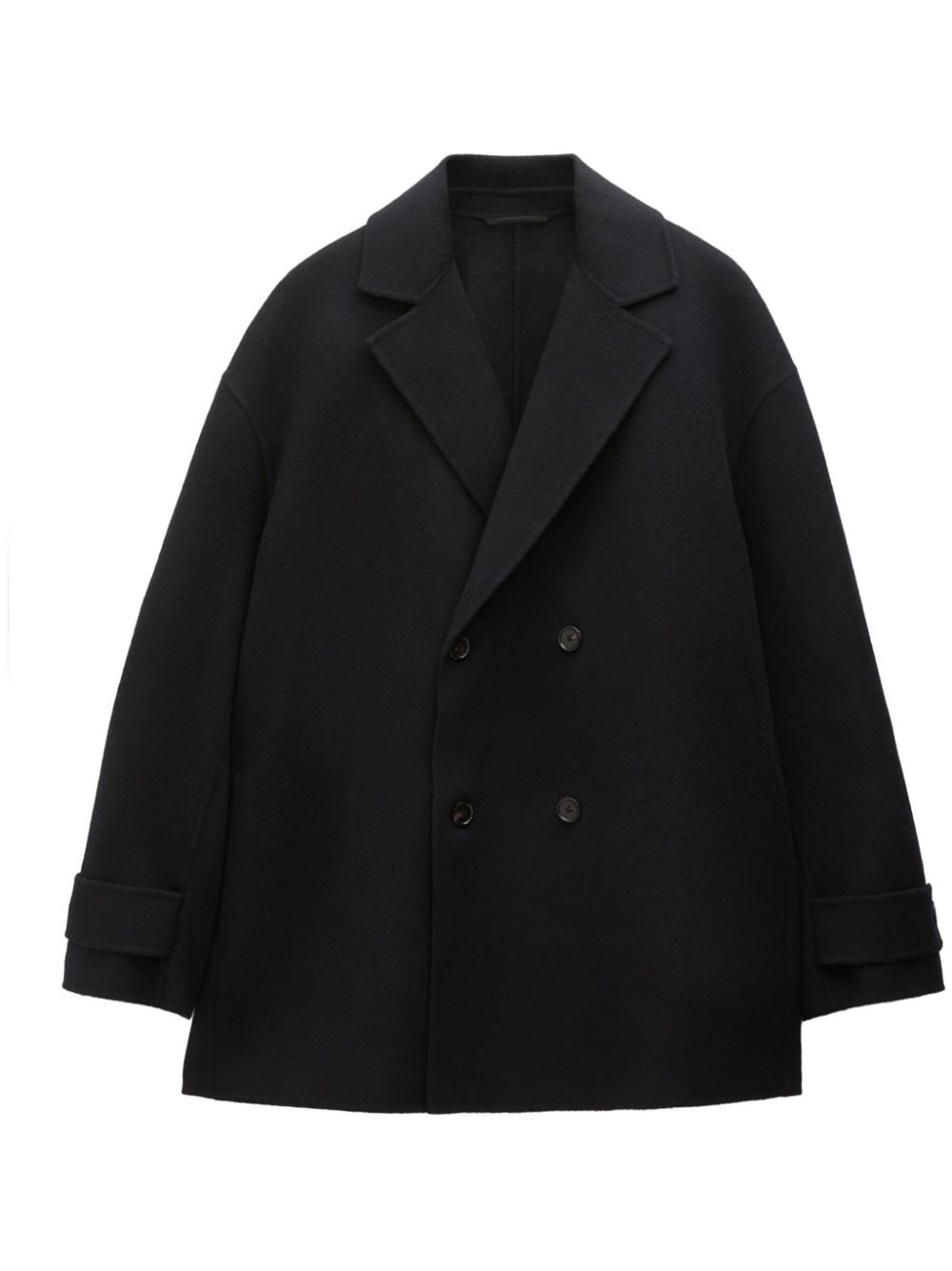 Filippa K double-breasted wool-cashmere coat - Black von Filippa K