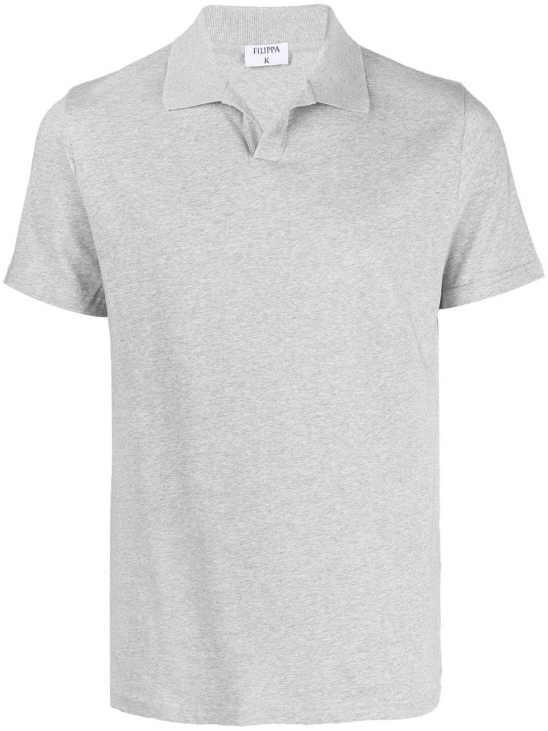 Filippa K fine-knit polo shirt - Grey von Filippa K