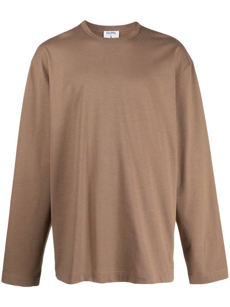 Filippa K long-sleeve T-shirt - Neutrals von Filippa K